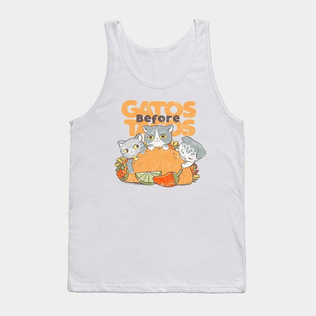 Gatos Before Tacos Tank Top by williamsmith